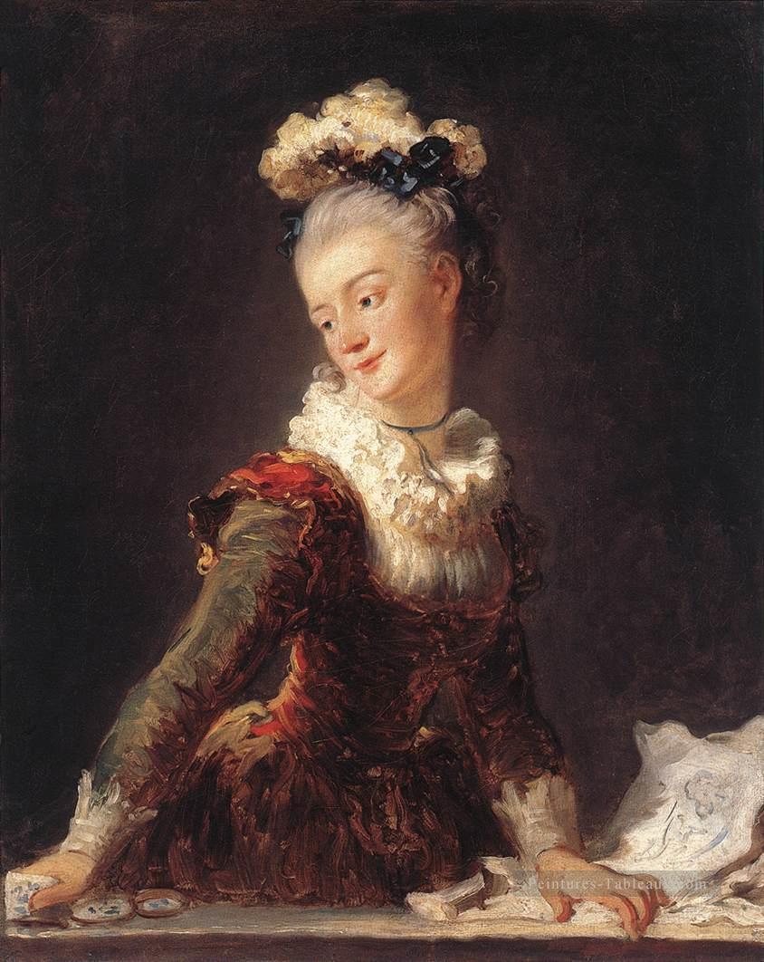 Marie Madeleine Guimard Danseuse Rococo hédonisme érotisme Jean Honoré Fragonard Peintures à l'huile